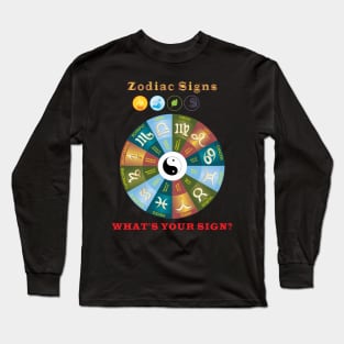 Zodiac Signs X 300 Long Sleeve T-Shirt